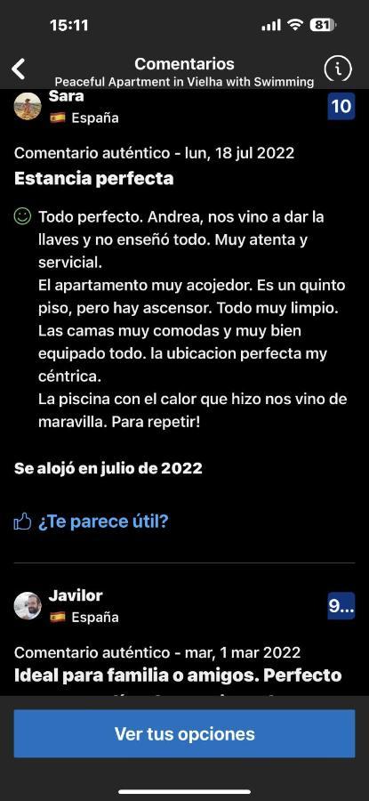 Precioso Atico Duplex En Vielha Para 6 Pax Extérieur photo