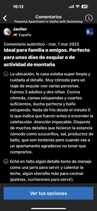 Precioso Atico Duplex En Vielha Para 6 Pax Extérieur photo